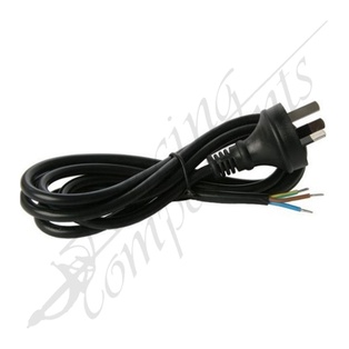 3 Pin Plug Mains Cord - 1900mm Long