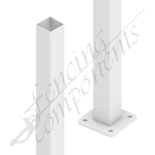 50x50mm Aluminium Post - Frost/Surfmist/Off White