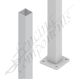 50x50mm Aluminium Post - Snowgum/Shale Grey/Gull Grey