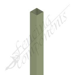 50x50mm Steel Post - Meadow/ Mist Green/ Pale Eucalyptus