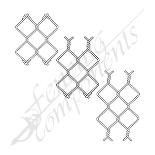 Chainwire Mesh - 50mm Diamond x 2.5mm (Galv)