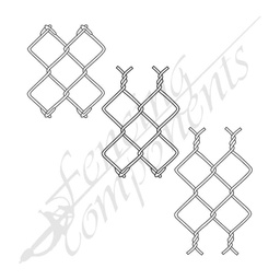 Chainwire Mesh - 50mm Diamond x 2.5mm (Galv)