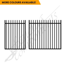 Aluminium Deco Rod Top Gate