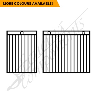 Aluminium Deco Ring Gate